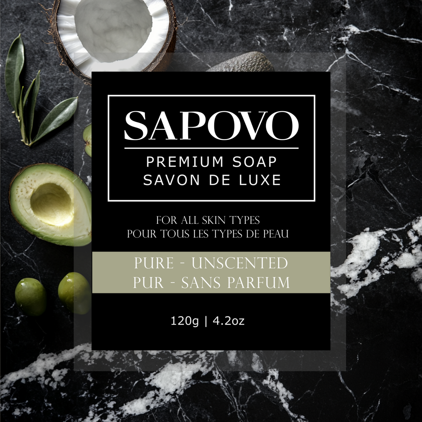 Pure - Unscented Soap Bar